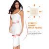 Midi Bodycon Bandage Dresses for Women Semi-Formal Cocktail Dresses Wedding Guest Dress(White)