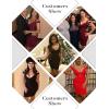 meilun Cold Shoulder Bandage Bodycon Dress for Women Wedding Guest Dress Birthday Party Event Dress(Red)