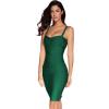 meilun Women’s Celebrity Bandage Bodycon Dress Strap Party Pencil Dress(Green)