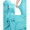meilun Womens Halter Fishtail Bandage Party Dress Elegant Wedding Guest Dress(Norse Blue)