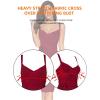 meilun Womens Rayon Belt Detail Bandage Bodycon Party Dress(Wine)