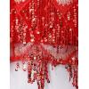 meilun Womens Sequin 1920s Flapper Dress Inspired Evening Party Dance Dress(Red)
