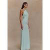Neck Sleeveless Midi Dress Big Backless Twist French Party Wedding Seaside Home Coming(Green)