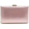 meilun Women’s Pearl Clutch Purses Glliter Banquet Handbag Evening Bags(Flowerpink)