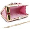 meilun Women’s Pearl Clutch Purses Glliter Banquet Handbag Evening Bags(Flowerpink)