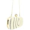 meilun Women’s Pearl Clutch Purses Glliter Banquet Handbag Evening Bags(Gold 1)