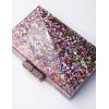 meilun Women’s Pearl Clutch Purses Glliter Banquet Handbag Evening Bags(Multicolor)