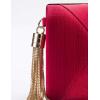 meilun Women’s Pearl Clutch Purses Glliter Banquet Handbag Evening Bags(Red 2)