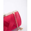 meilun Women’s Pearl Clutch Purses Glliter Banquet Handbag Evening Bags(Red 2)