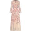 Floral Jumpsuit Dress Ethereal and Gentle Vacation-Inspired Floaty Evening Gown(White)